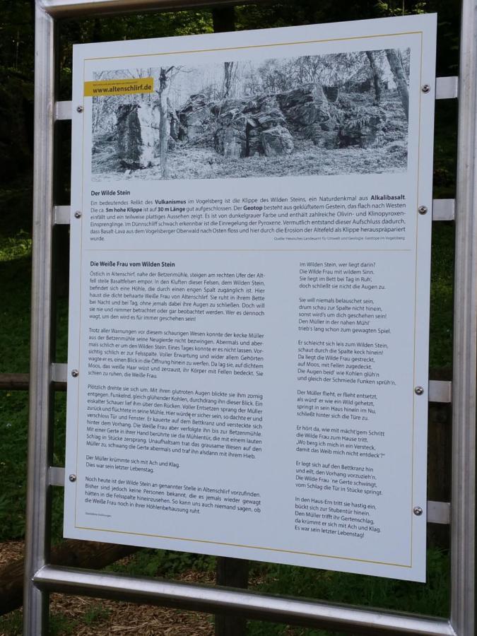 Appartamento Betzemuehle 1 Bauernhof Altenschlirf Esterno foto